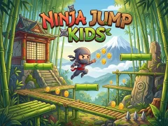 Ninja Jump Kids เกมออนไลน์