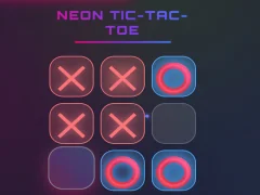 Neon Tic Tac Toe เกมออนไลน์