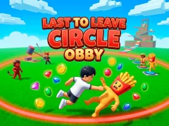 Last to Leave Circle Obby เกมออนไลน์