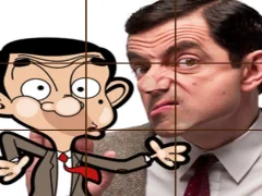 Mr Bean Tile Puzzle เกมออนไลน์