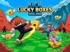 Kick Lucky Boxes Online เกมออนไลน์