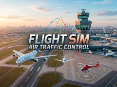 Flight Sim Air Traffic control เกมออนไลน์