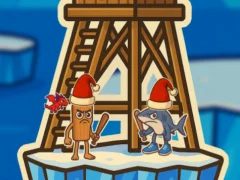 Tung Tung Sahur Snow Arena เกมออนไลน์