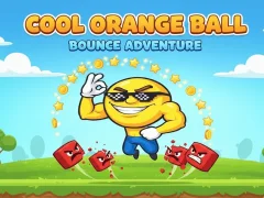 Cool Orange Ball: Bounce Adventure เกมออนไลน์