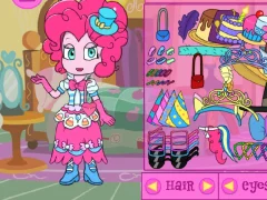My little pony Equestria Girls Pinkie Pie Dress Up เกมออนไลน์