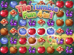 Tile Tumble Fun 4 in 1 เกมออนไลน์