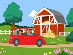 Dora The explorer Dora's Ride-Along Animal Photo Adventure เกมออนไลน์