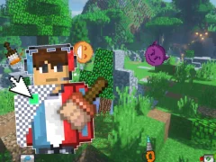 Draw a skin for Mineblock with physics เกมออนไลน์