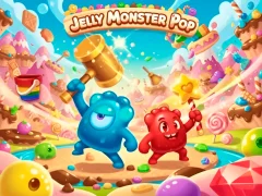 Jelly Monster Pop เกมออนไลน์
