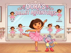 Dora's Ballet Adventures เกมออนไลน์