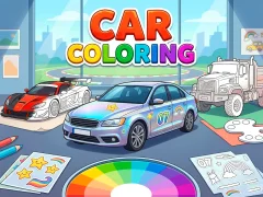 Car Coloring เกมออนไลน์