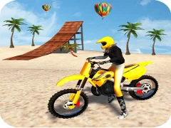 Racing Moto: Beach Jumping Simulator เกมออนไลน์