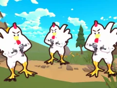 Chicken shooter io เกมออนไลน์