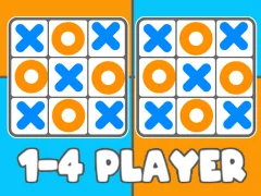 Tic Tac Toe 1-4 Player เกมออนไลน์