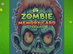 Zombie Memory Card For Kids เกมออนไลน์