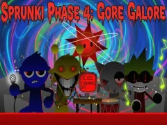 Sprunki Phase 4: Gore Galore เกมออนไลน์