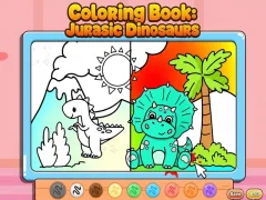 Coloring Book: Jurassic Dinosaurs เกมออนไลน์