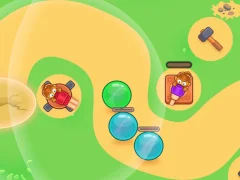 Monkey Bubble Defense เกมออนไลน์