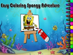 Easy Coloring Spongy Adventure เกมออนไลน์