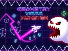 Geometry Vibes Monster เกมออนไลน์