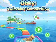 Obby: Swimming competition เกมออนไลน์