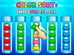 Color Sort: Impostor Edition เกมออนไลน์