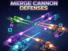 Merge Cannon Defenses เกมออนไลน์