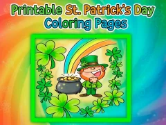 Printable St Patricks Day Coloring Pages เกมออนไลน์