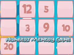 Memory Game With Numbers เกมออนไลน์