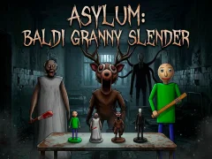 Asylum: Baldi Granny Slender เกมออนไลน์