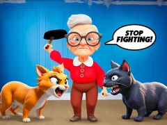 Cat and Granny เกมออนไลน์