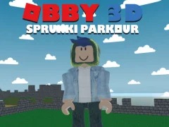 Obby 3D Sprunki Parkour เกมออนไลน์