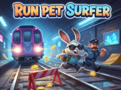Run Pet Surfer เกมออนไลน์