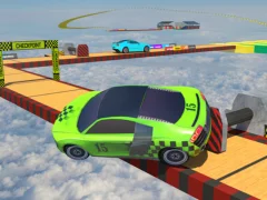 Real Impossible Sky Tracks Car Driving เกมออนไลน์