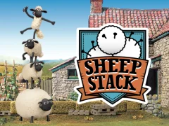Shaun The Sheep Sheep Stack เกมออนไลน์