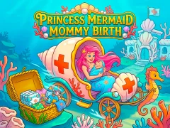Princess Mermaid Mommy Birth เกมออนไลน์