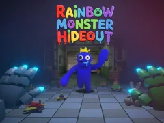 Rainbow Monster Hideout 3D เกมออนไลน์