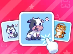 Cute Animal Cards เกมออนไลน์