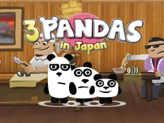 3 Pandas In Japan HTML5 เกมออนไลน์
