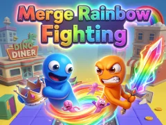 Merge Rainbow Fighting เกมออนไลน์