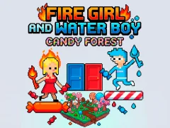 Fire Girl and Water Boy Candy Forest เกมออนไลน์