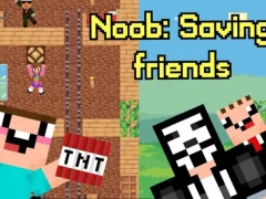 Noob: Saving Friends เกมออนไลน์