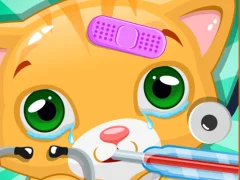 Little Cat Doctor เกมออนไลน์