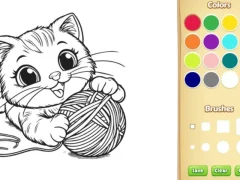 Cat Coloring Book เกมออนไลน์