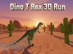 Dino T Rex 3D Run เกมออนไลน์