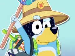 Jigsaw Puzzle: Bluey Happy Father's Day เกมออนไลน์