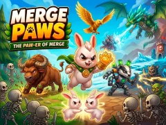 Merge Paws เกมออนไลน์