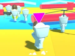 Fall Boys Skibidi Toilet เกมออนไลน์