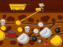 Lady Gold Miner เกมออนไลน์