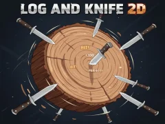 Log And Knife 2D เกมออนไลน์